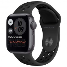 Смарт-часы Apple Watch Nike SE, 44 мм, корпус из алюминия цвета «серый космос», спортивный ремешок Nike