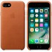 Чехол для iPhone Apple iPhone 7/8 Leather Case Saddle Brown (MMY22ZM/A) фото 0