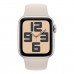 Apple Watch SE (2023), 40 мм корпус из алюминия цвета «Starlight», спортивный ремешок «Starlight» фото 0