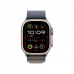 Apple Watch Ultra 2 GPS + Cellular, 49 мм, корпус из титана, ремешок Alpine синего цвета, размер S фото 0