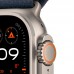 Apple Watch Ultra 2 GPS + Cellular, 49 мм, корпус из титана, ремешок Alpine синего цвета, размер S фото 1