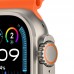 Apple Watch Ultra 2 GPS + Cellular, 49 мм, корпус из титана, ремешок Ocean оранжевого цвета фото 1