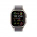 Apple Watch Ultra 2 GPS + Cellular, 49 мм, корпус из титана, ремешок Trail зеленого/серого цвета, размер S/M фото 0