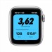Смарт-часы Apple Watch Nike SE, 44 мм, корпус из алюминия серебристого цвета, спортивный ремешок Nike фото 1