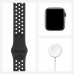 Смарт-часы Apple Watch Nike SE, 40 мм, корпус из алюминия цвета «серый космос», спортивный ремешок Nike фото 6