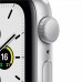 Смарт-часы Apple Watch SE, 44 мм, корпус из алюминия серебристого цвета, спортивный ремешок фото 0