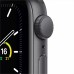 Смарт-часы Apple Watch SE, 40 мм, корпус из алюминия цвета «серый космос», спортивный ремешок фото 0
