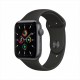 Смарт-часы Apple Watch SE, 44 мм, корпус из алюминия цвета «серый космос», спортивный ремешок