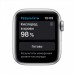 Смарт-часы Apple Watch Nike Series 6, 44 мм, корпус из алюминия серебристого цвета, спортивный ремешок Nike фото 1
