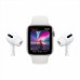 Смарт-часы Apple Watch Series 6, 40 мм, корпус из алюминия серебристого цвета, спортивный ремешок фото 6