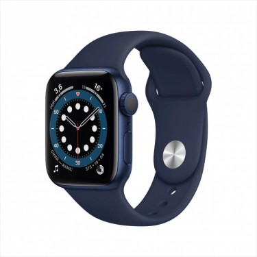 Смарт-часы Apple Watch Series 6, 40 мм, корпус из алюминия синего цвета, спортивный ремешок фото