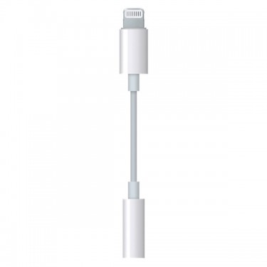 Переходник для iPod, iPhone, iPad Apple Lightning to 3.5mm Headphone Adapter (MMX62ZM/A)