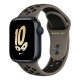 Apple Watch Nike Series 8, 45 мм корпус из алюминия цвета «тёмная ночь», спортивный ремешок Nike цвета «Olive Grey/Black»