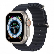 Apple Watch Ultra, 49 мм корпус из титана + ремешок Ocean цвета «Midnight» фото