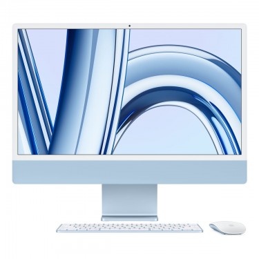 Apple iMac 24" (M3, 8C CPU, 10C GPU, 2023) Retina 4,5K, 8 Гб, 256 Гб Синий фото