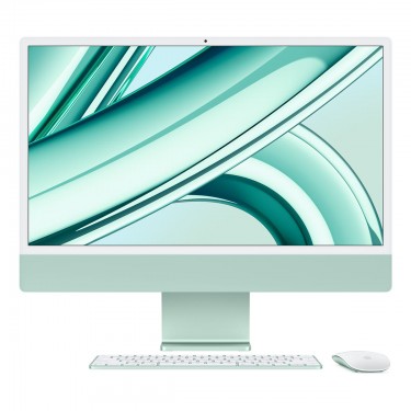 Apple iMac 24" (M3, 8C CPU, 10C GPU, 2023) Retina 4,5K, 8 Гб, 256 Гб Зеленый фото
