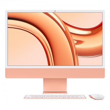 Apple iMac 24" (M3, 8C CPU, 10C GPU, 2023) Retina 4,5K, 8 Гб, 256 Гб Оранжевый фото