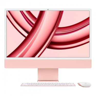Apple iMac 24" (M3, 8C CPU, 8C GPU, 2023) Retina 4,5K, 8 Гб, 256 Гб Розовый фото