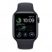Apple Watch SE (2022), 44 мм корпус из алюминия цвета «тёмная ночь», спортивный ремешок «тёмная ночь» фото 0