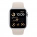 Apple Watch SE (2022), 40 мм корпус из алюминия серебристого цвета, спортивный ремешок «сияющая звезда» фото 0