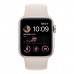 Apple Watch SE (2022), 40 мм корпус из алюминия цвета «сияющая звезда» + ремешок «сияющая звезда» фото 0