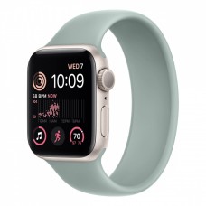 Apple Watch SE (2022), 40 мм корпус из алюминия цвета «сияющая звезда» + ремешок «Succulent» фото