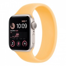 Apple Watch SE (2022), 40 мм корпус из алюминия цвета «сияющая звезда» + ремешок «Sunglow» фото