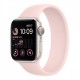 Apple Watch SE (2022), 44 мм корпус из алюминия цвета «сияющая звезда» + ремешок «Chalk Pink»