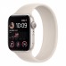 Apple Watch SE (2022), 44 мм корпус из алюминия цвета «сияющая звезда» + ремешок «сияющая звезда»
