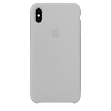Силиконовый чехол для Apple iPhone X Silicone Case (белый)