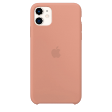Силиконовый чехол для Apple iPhone 11 Silicone Case (грейпфрут)