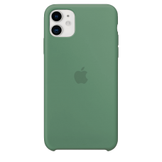Силиконовый чехол для Apple iPhone 11 Silicone Case (зеленая сосна)