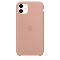 Силиконовый чехол для Apple iPhone 11 Silicone Case (розовый песок)