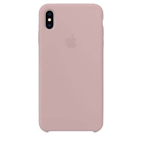 Силиконовый чехол для Apple iPhone X/XS Silicone Case Simple (лавандовый)