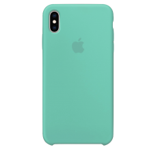 Силиконовый чехол для Apple iPhone X/XS Silicone Case Simple (бирюзовый)