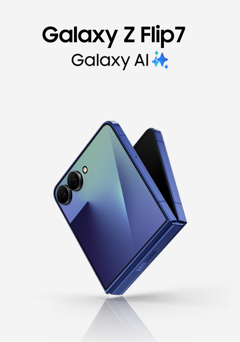 Смартфон Samsung Galaxy Z Flip7 256 Гб Синий
