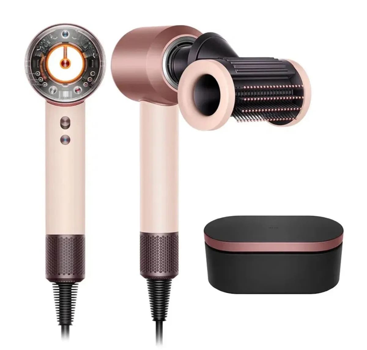 Фен Dyson Supersonic Nural Ceramic HD16 Pink/Rose Gold, розовый/розовое золото