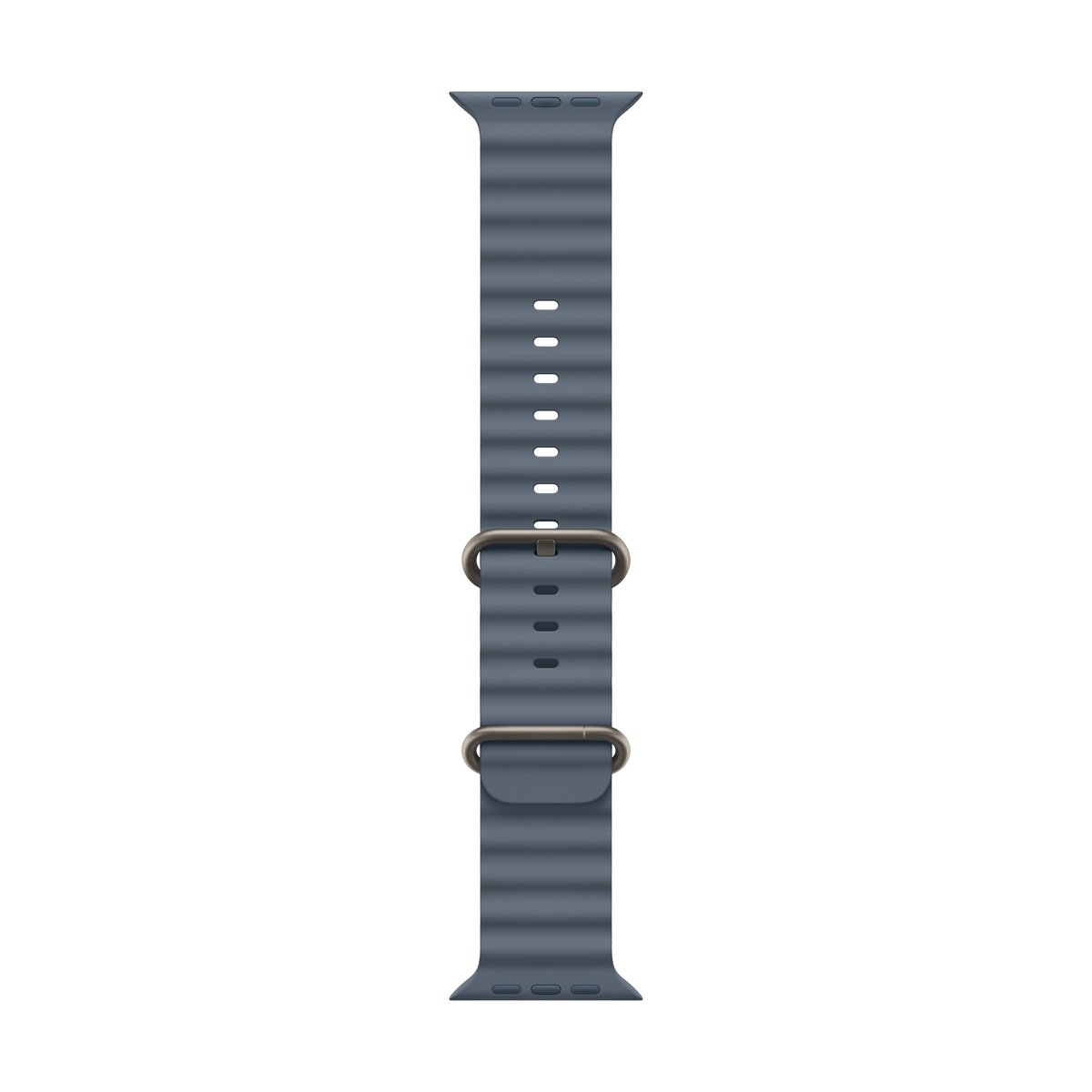 Apple Watch Ultra 3 (2025), 49 мм корпус из титана цвета «Natural», ремешок Ocean Band цвета «Anchor Blue»