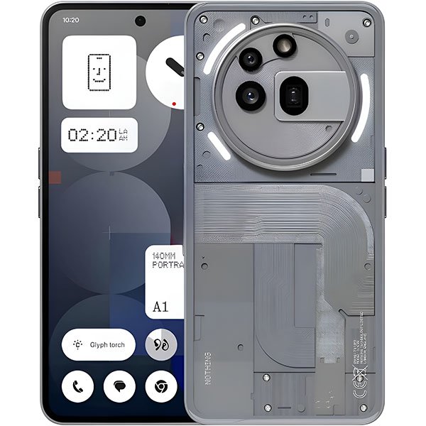 Nothing Phone (3a) Pro 12/256Gb Серый