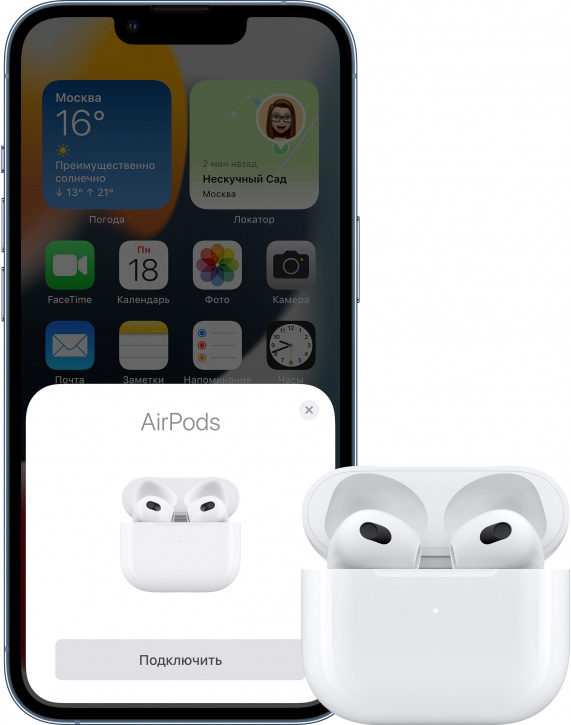 Беспроводные наушники Apple AirPods 3-го поколения