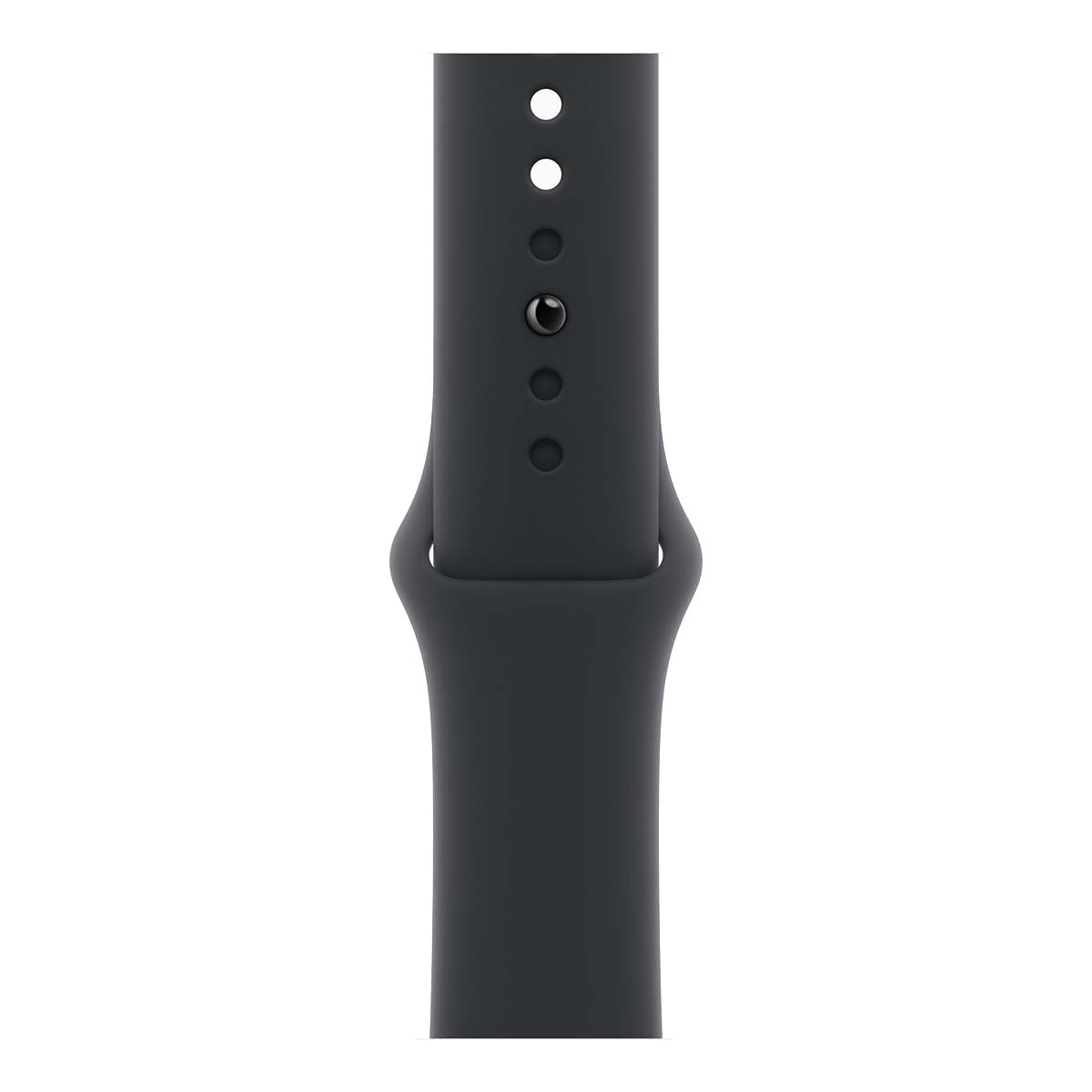 Apple Watch SE 3 (2025), 40 мм корпус из алюминия цвета «Starlight», ремешок Sport Band цвета «Midnight»