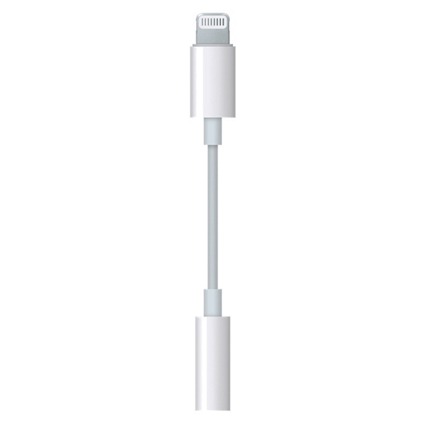 Переходник для iPod, iPhone, iPad Apple Lightning to 3.5mm Headphone Adapter (MMX62ZM/A)