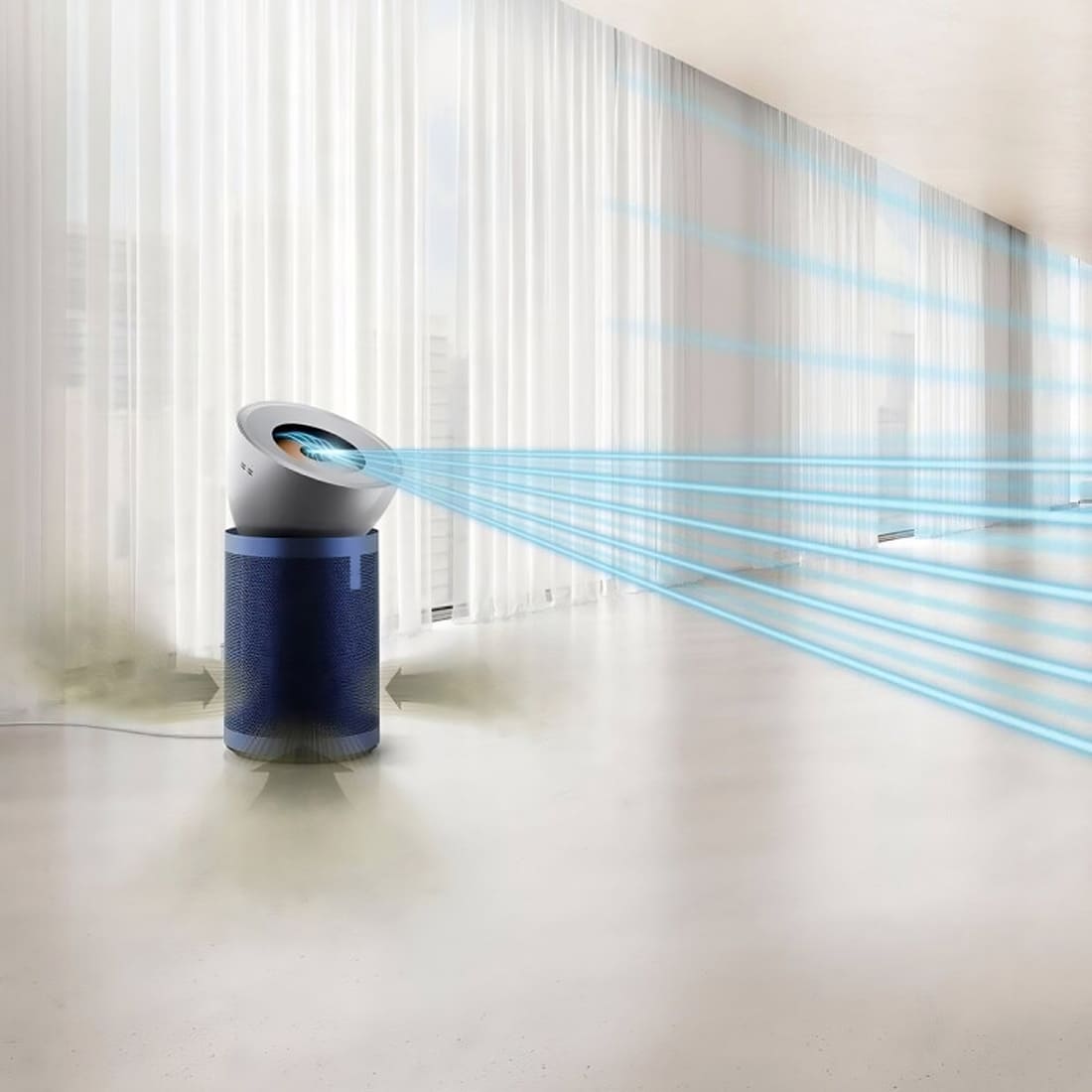 Очиститель Dyson Purifier Big+Quiet Formaldehyde (BP03) Nickel/Prussian, синий