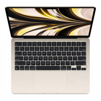 Apple MacBook Air 13" (2022) Apple M2, 8 ГБ, 512 ГБ SSD, «сияющая звезда» (MQKV3)