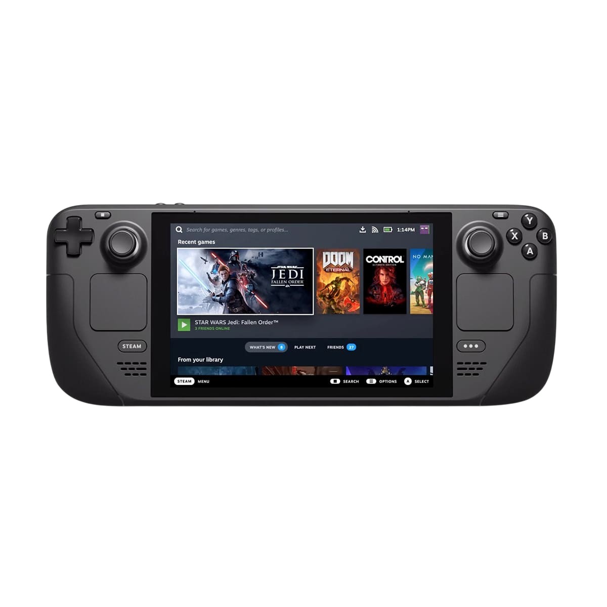 Игровая приставка Valve Steam Deck OLED 1Tb Черный