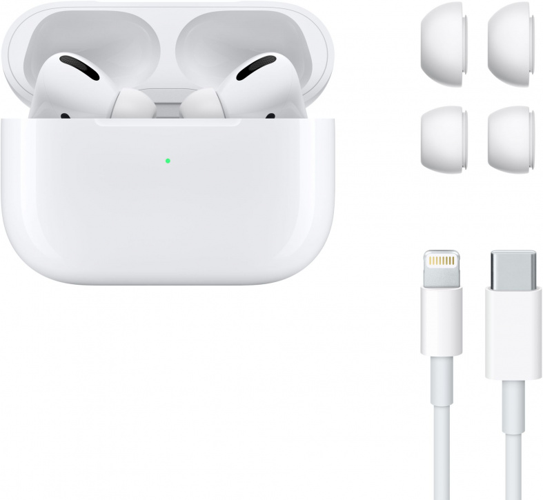 Беспроводные наушники Apple AirPods Pro с MAGSAFE CASE белый