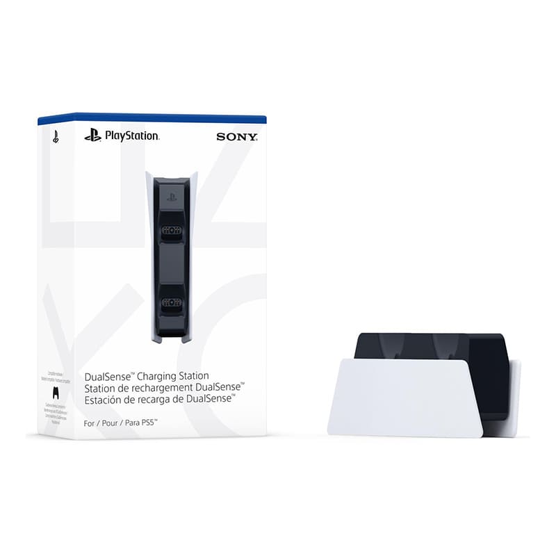 Зарядная станция Sony Dualsense на два геймпада для PlayStation 5