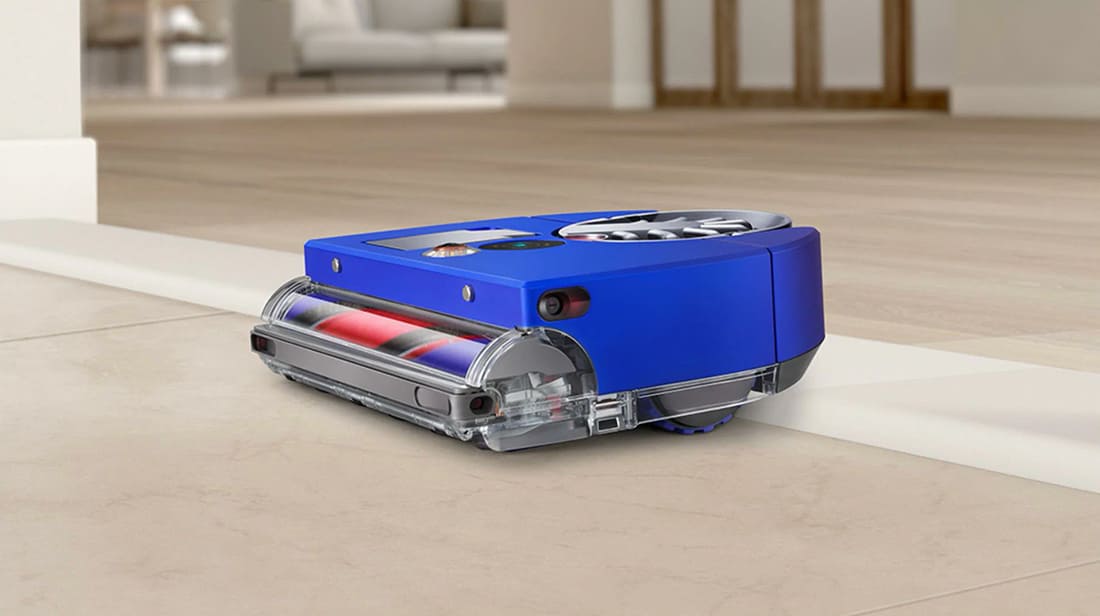 Робот-пылесос Dyson 360 Robot Vaccum Cleaner vis nav RB03 Blue/Nickel, синий/никель