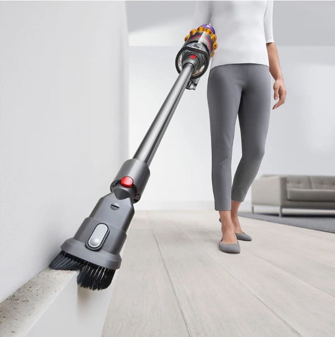 Пылесос Dyson V15 Detect Absolute (SV47) Серый