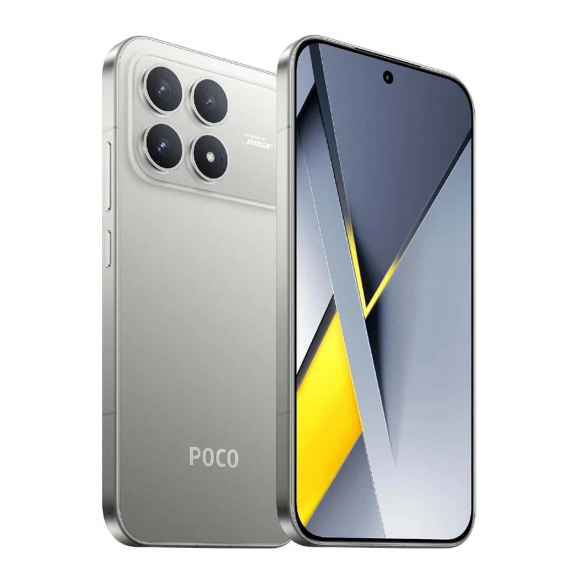 Xiaomi POCO F8 Pro 12/512Gb Titanium Silver, серебряный титан